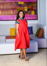 Load image into Gallery viewer, ANDREA DRESS - A Classic A Line dress with pockets