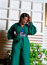 Load image into Gallery viewer, GAIL 2 PIECE - Colorful Creepe Palazzo pants and top.