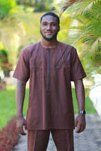 Load image into Gallery viewer, PAPS SHORT SLEEVE KAFTAN- Short Sleeves Kaftan Piece