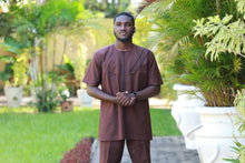 Load image into Gallery viewer, PAPS SHORT SLEEVE KAFTAN- Short Sleeves Kaftan Piece
