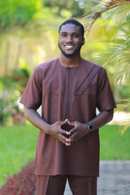 Load image into Gallery viewer, PAPS SHORT SLEEVE KAFTAN- Short Sleeves Kaftan Piece