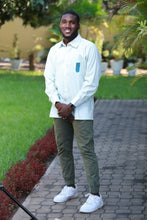 Load image into Gallery viewer, PAPS LINEN-WAX LONG SLEEVES SHIRT-Linen and Wax combination long sleeve