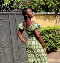 Load image into Gallery viewer, PENCIL PUFF SLEEVE DRESS