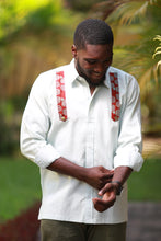 Load image into Gallery viewer, PAPS TEAR DROP LONG SLEEVES SHIRT- Linen Long Sleeve Shirt