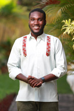 Load image into Gallery viewer, PAPS TEAR DROP LONG SLEEVES SHIRT- Linen Long Sleeve Shirt